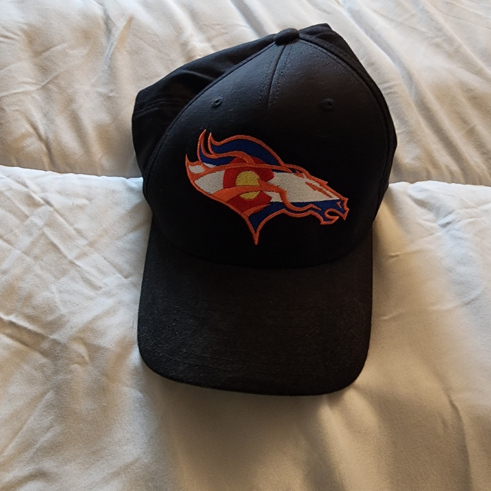Colorado flag Denver Broncos ball cap OS